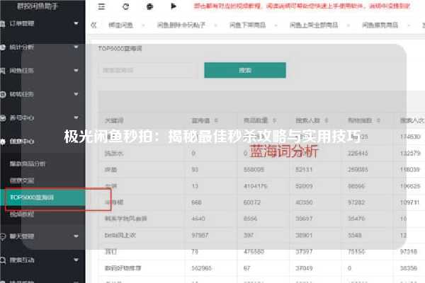 极光闲鱼秒拍：揭秘最佳秒杀攻略与实用技巧